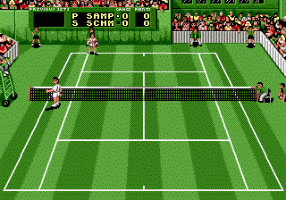 Pete Sampras Tennis screenshot 5 for Sega Genesis